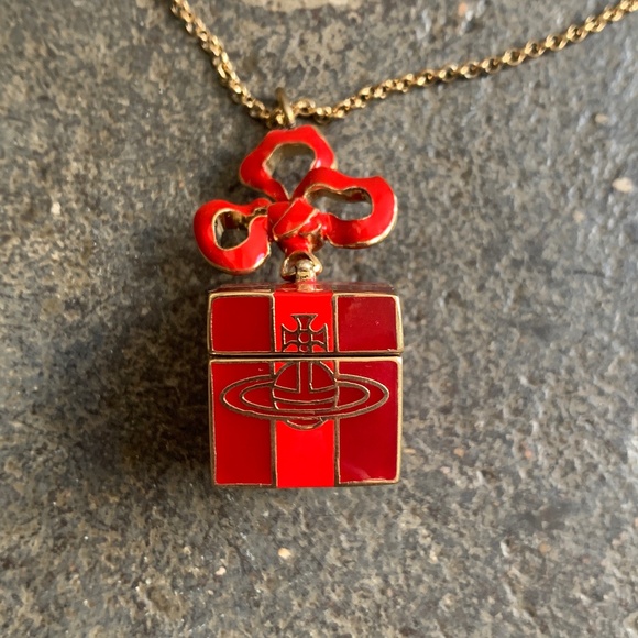 Vivienne Westwood 2013 (?) Christmas Hidden Opening Box Necklace